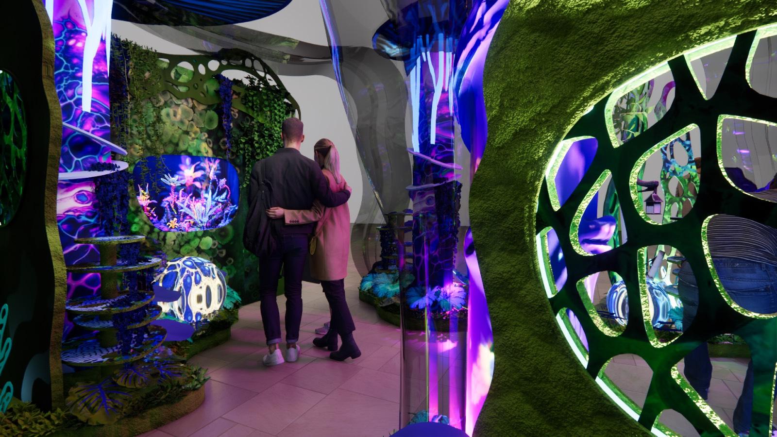 Le jardin des lumières Le jardin des lumières